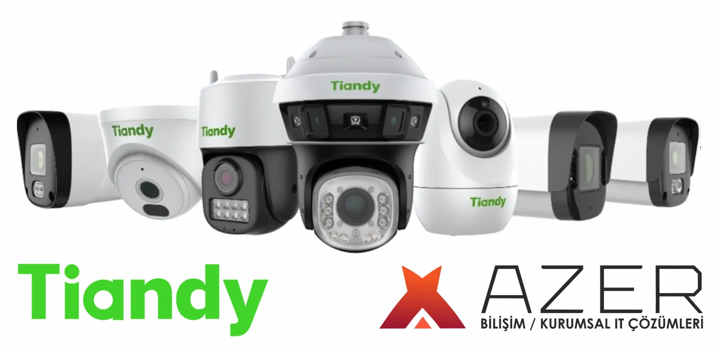 Tiandy 4MP ColorMaker IP Kamera İzmir