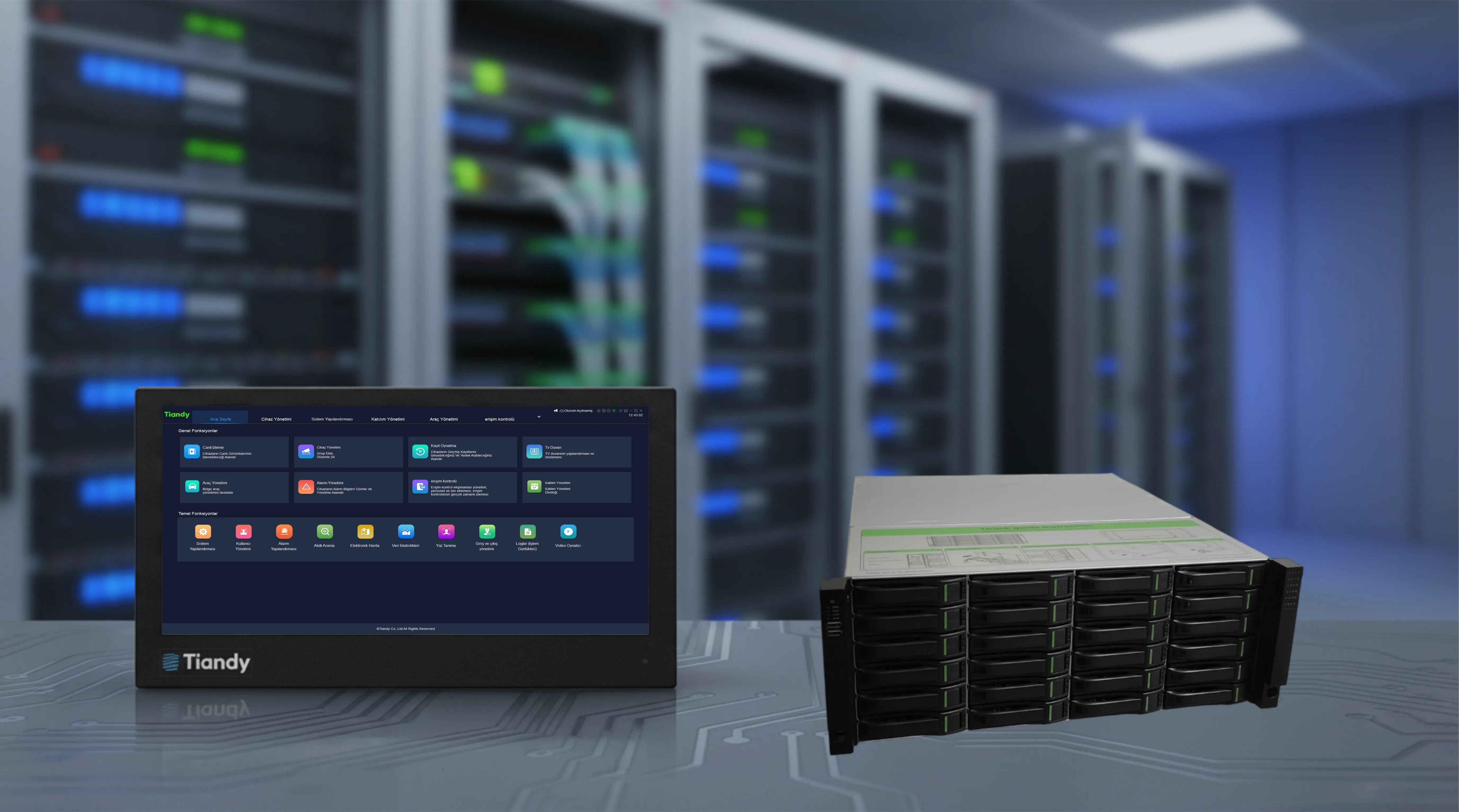 Tiandy NVR Kayıt Cihazı Kurulumu